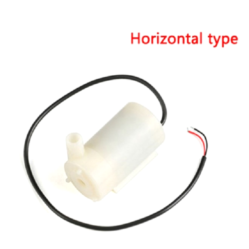 Pompe à eau submersible miniature 1,2 L/h à moteur sans balais silencieux CC 3-5 V, très populaire