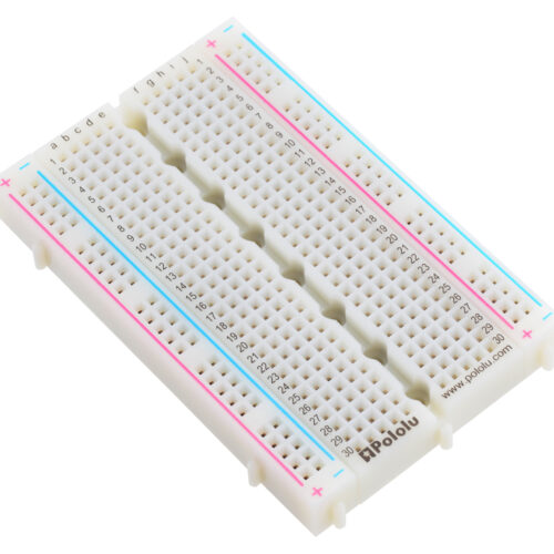 Breadboard BB400, 400 points de connexion, 4 rails d'alimentation, 84 x 55 x 9 mm