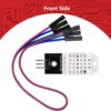 DHT22 AM2302 Capteur de Température et d’Humidité avec Câble Compatible avec Arduino et Raspberry Pi