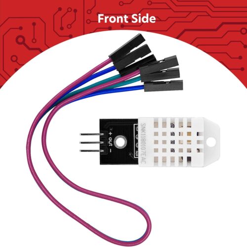 DHT22 AM2302 Capteur de Température et d’Humidité avec Câble Compatible avec Arduino et Raspberry Pi