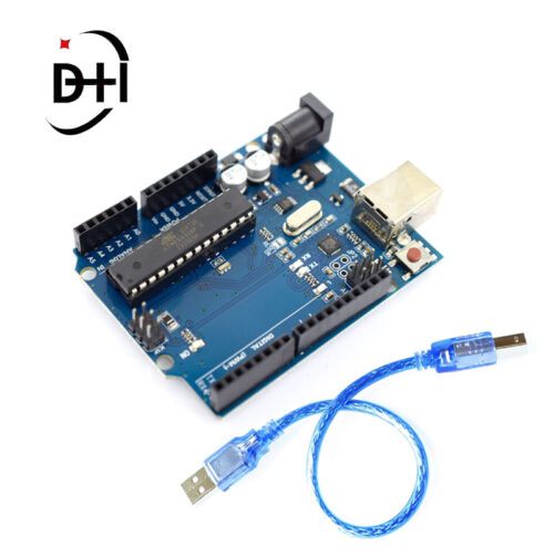 Module microcontrôleur Atmega328p à connexion directe, compatible avec Arduino, pour carte de développement Uno R3 (version officielle).