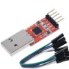 Module USB 2.0 vers TTL module de port série UART 5 broches rouge CP2102
