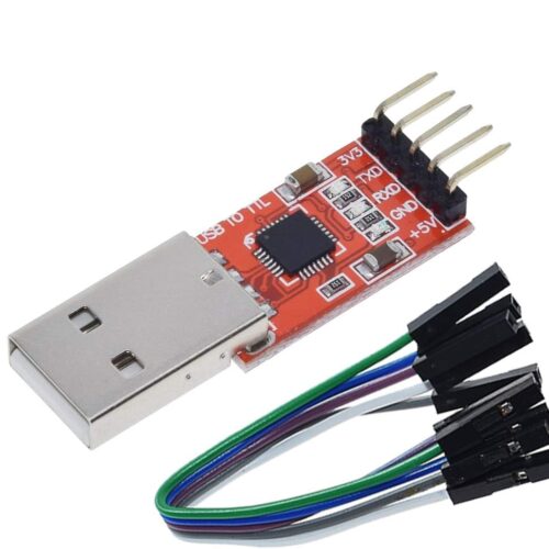 Module USB 2.0 vers TTL module de port série UART 5 broches rouge CP2102