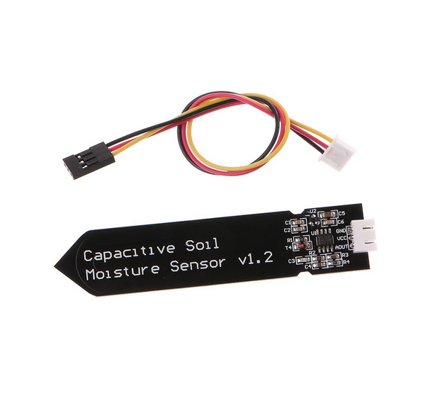 Capteur d'humidité du sol capacitif analogique V1.2 résistant à la corrosion pour la détection de l'humidité des plantes de jardin