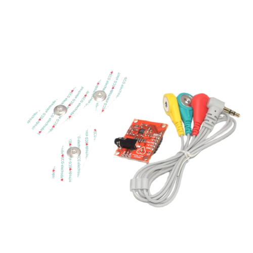 Module ECG AD8232 - Kit de module de mesure ECG AD8232 avec capteur de fréquence cardiaque et de surveillance ECG