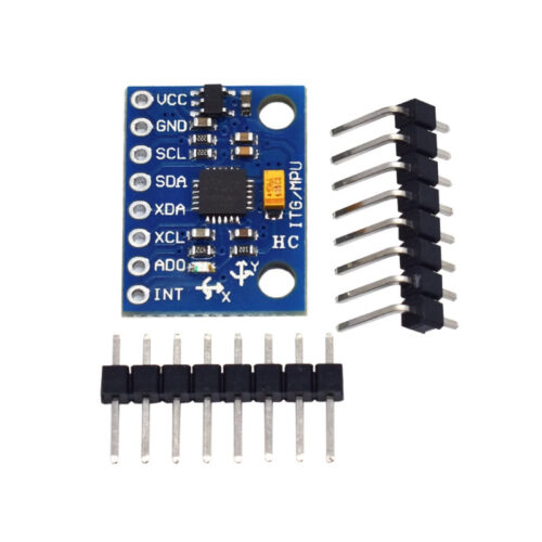 GY-521 MPU6050 Accéléromètre 3 axes, gyroscope 3 axes, capteur gyroscopique analogique, module 6DOF, module accéléromètre 6 axes