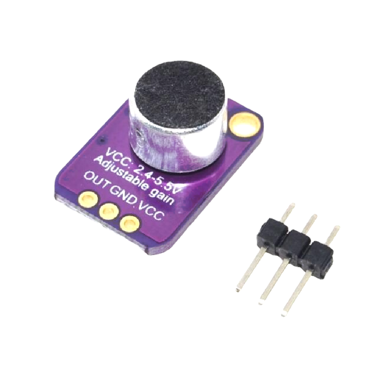 Amplificateur de microphone électret GY-MAX4466, module d'amplification réglable MAX4466 – Image 2