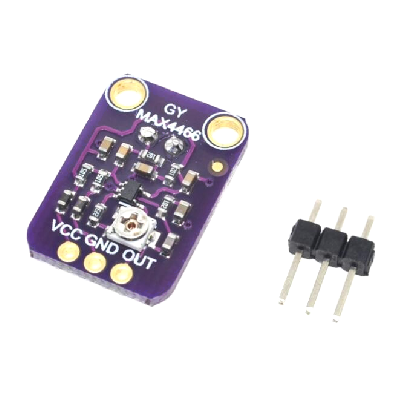 Amplificateur de microphone électret GY-MAX4466, module d'amplification réglable MAX4466 – Image 3