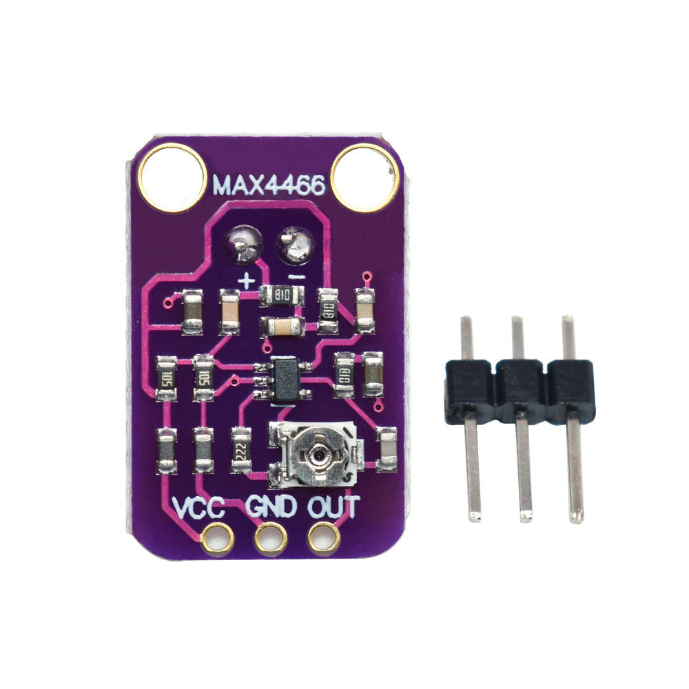 Amplificateur de microphone électret GY-MAX4466, module d'amplification réglable MAX4466 – Image 4